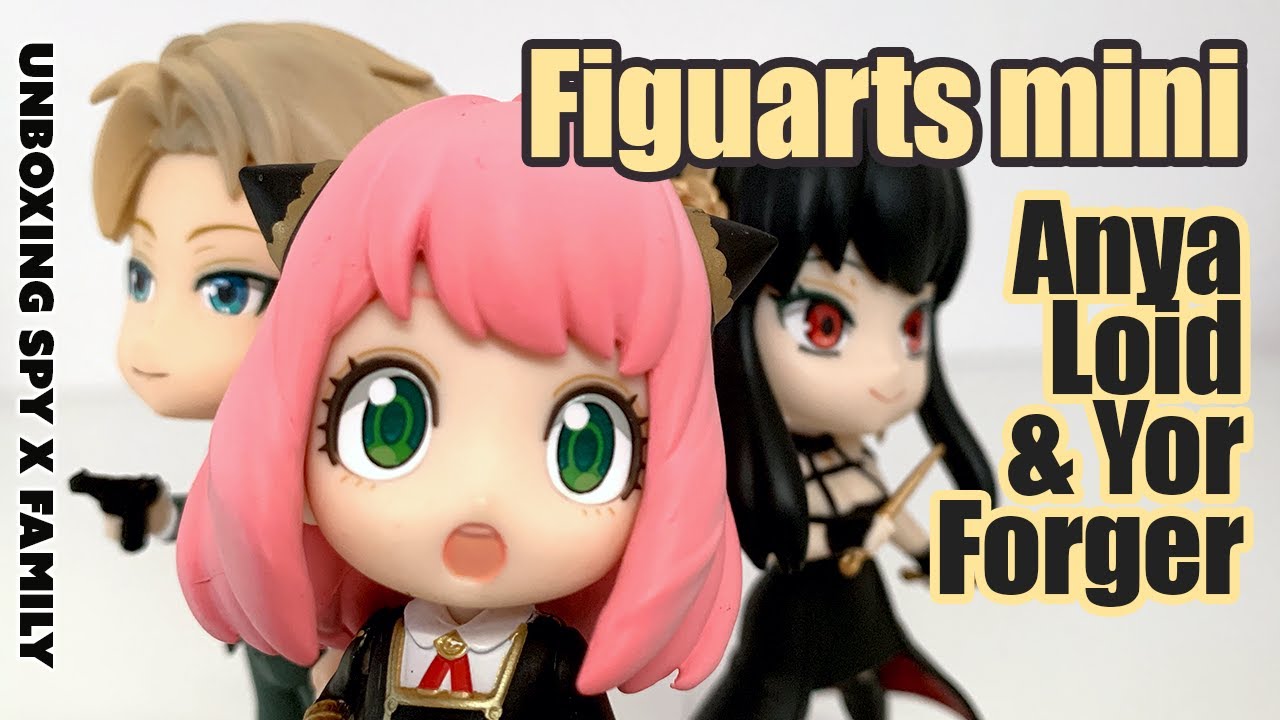 Spy x Family  | Распаковка миниатюрных фигурок | Аня, Лойд и Йор Форгер