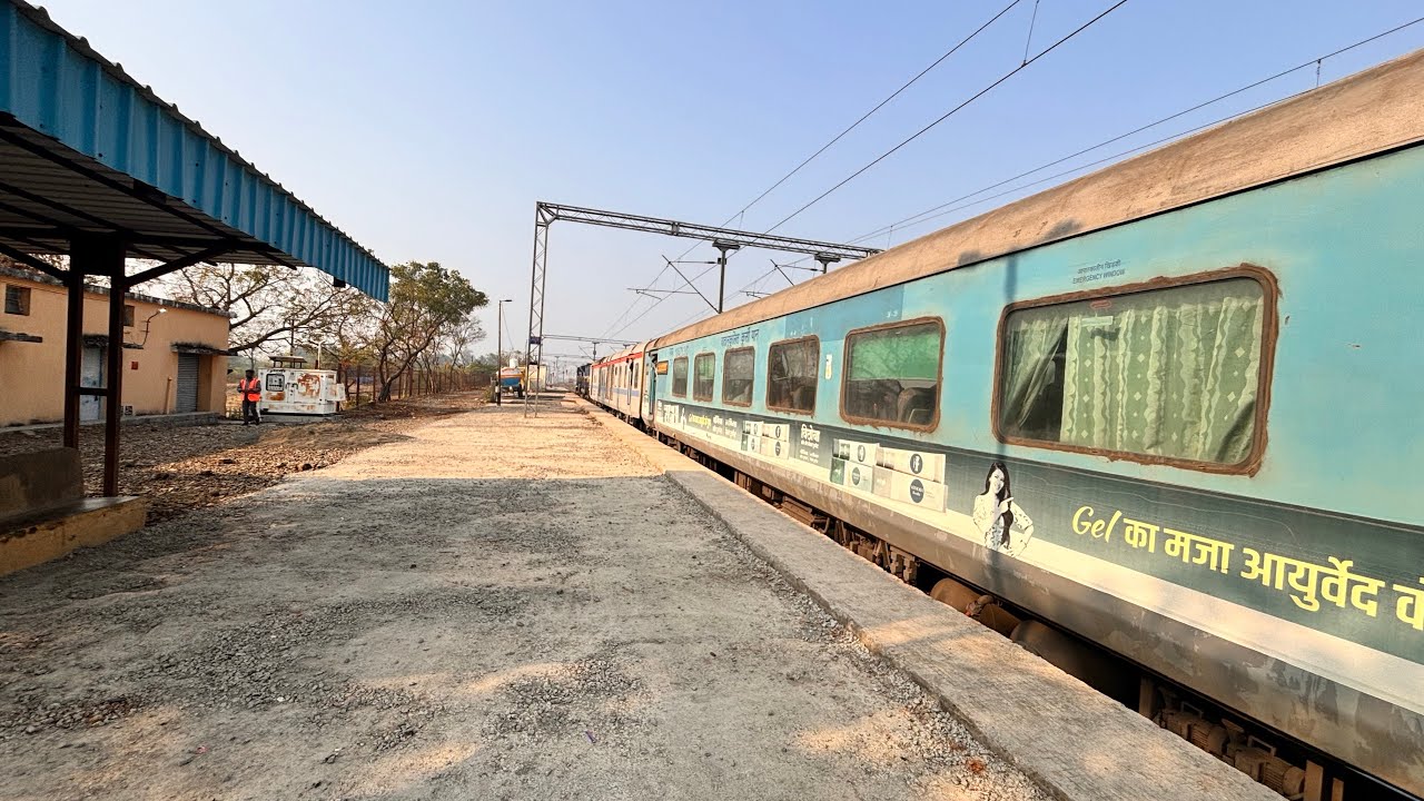 Manmad To Pune:m :- 11026 Amravati Express First Time This Route full journey 