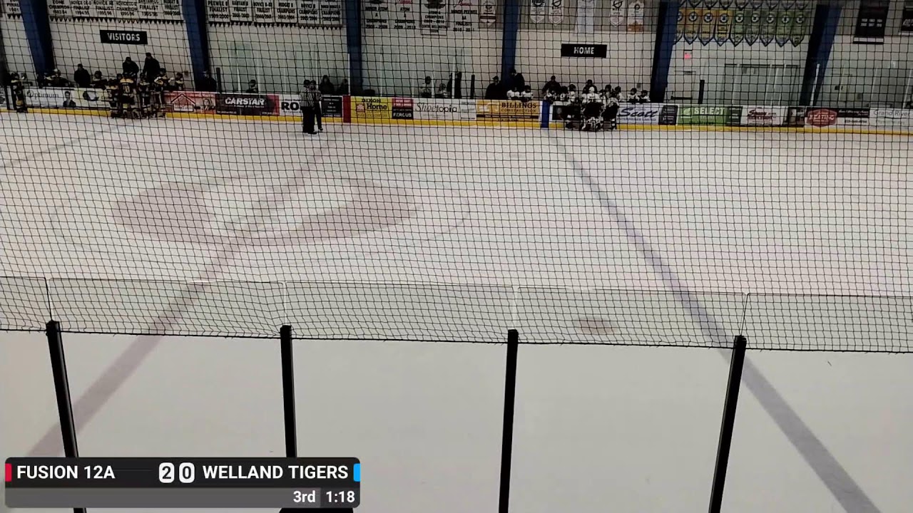 Fusion 12A vs Welland tigers - 18/01/2026