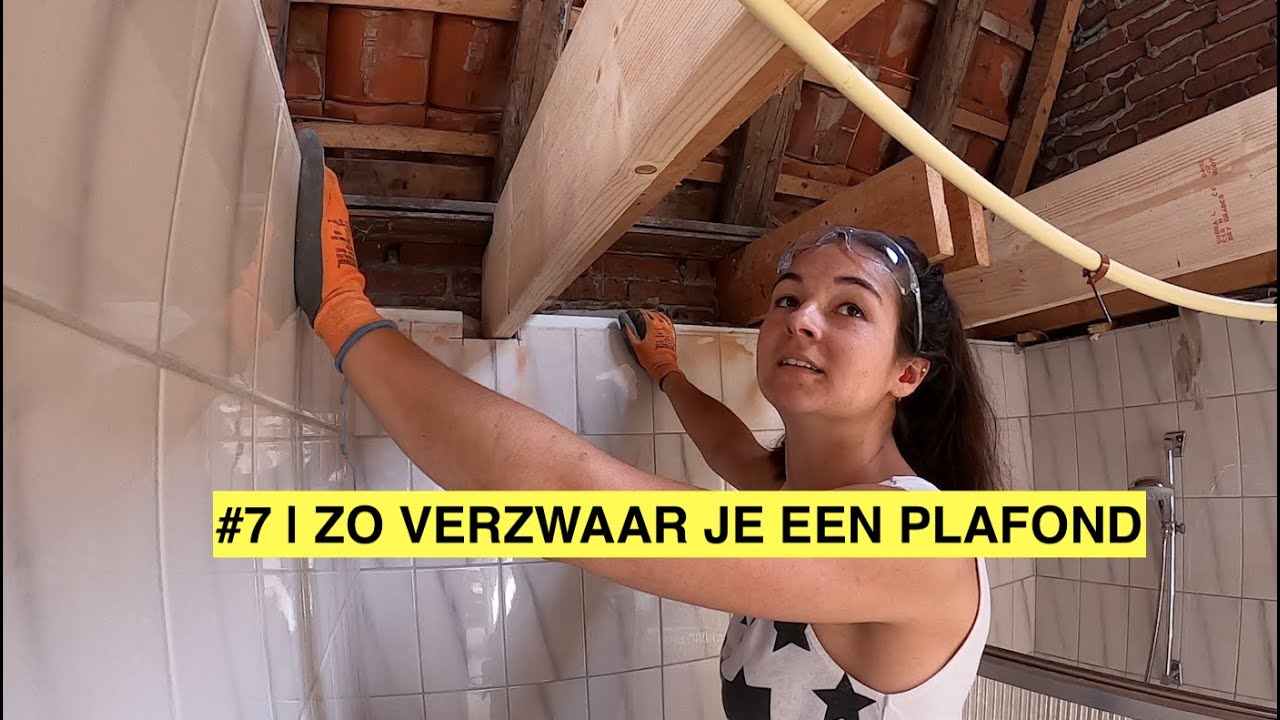 ZO VERZWAAR JE EEN PLAFOND | KLUSVROUW #7