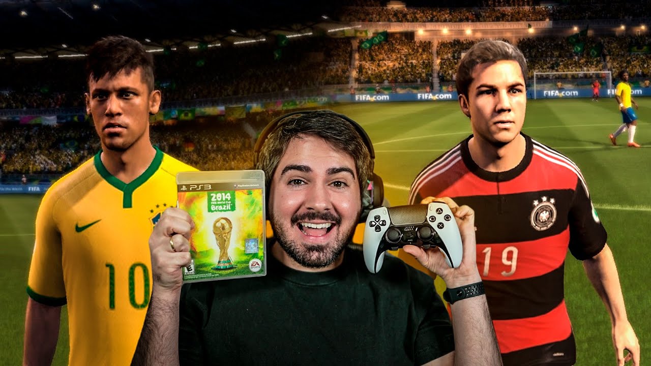 VINGANÇA CONTRA A ALEMANHA! JOGANDO FIFA 14 COPA DO MUNDO EM 2023!!!