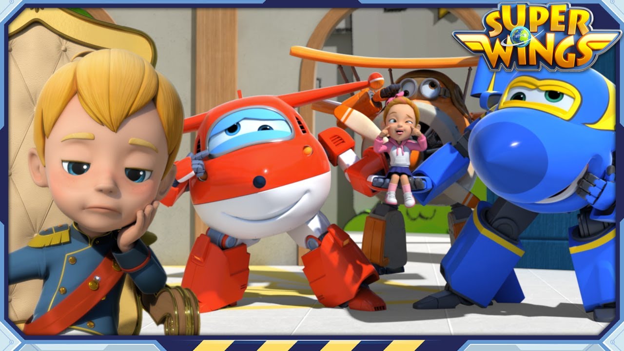 [SUPERWINGS2] Laugh, Prince, Laugh  | Superwings | Super Wings | S2 EP25