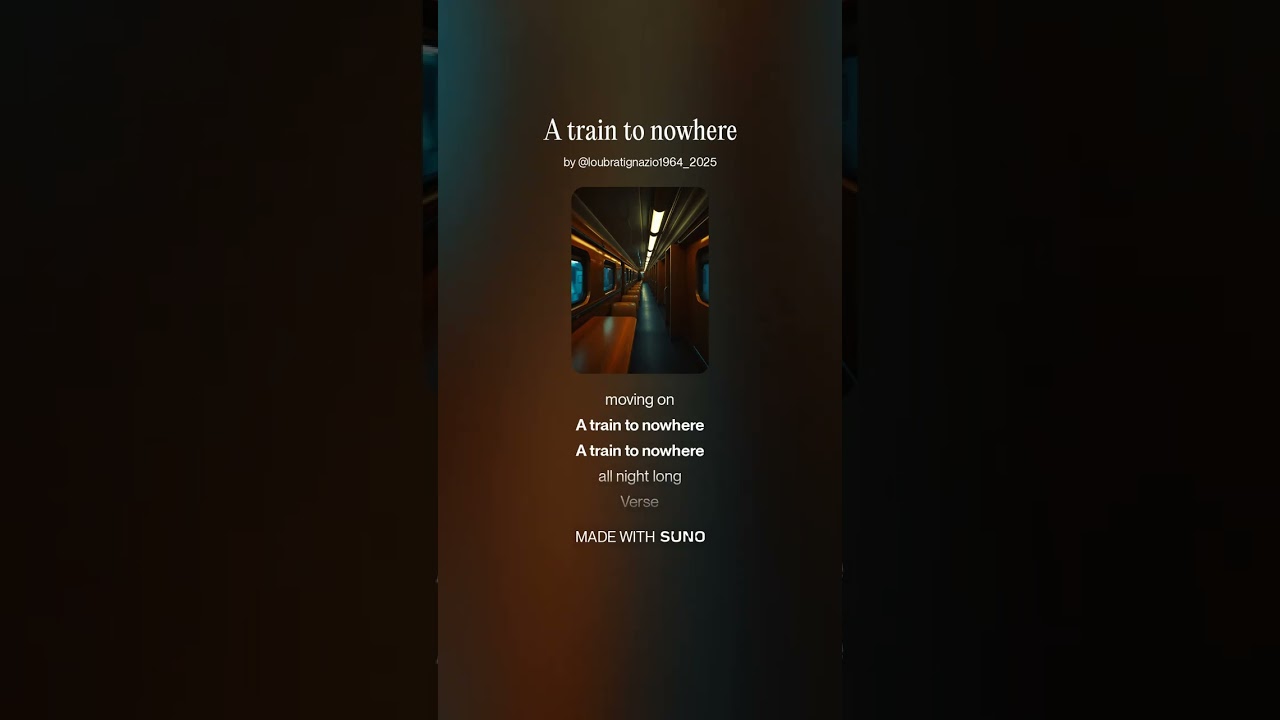 A train to nowhere