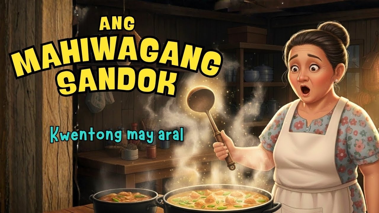 Ang Mahiwagang Sandok | Kwentong Tagalog | Kwentong May Aral