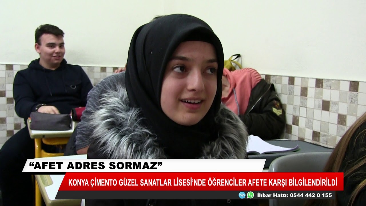 Afet adres sormaz!