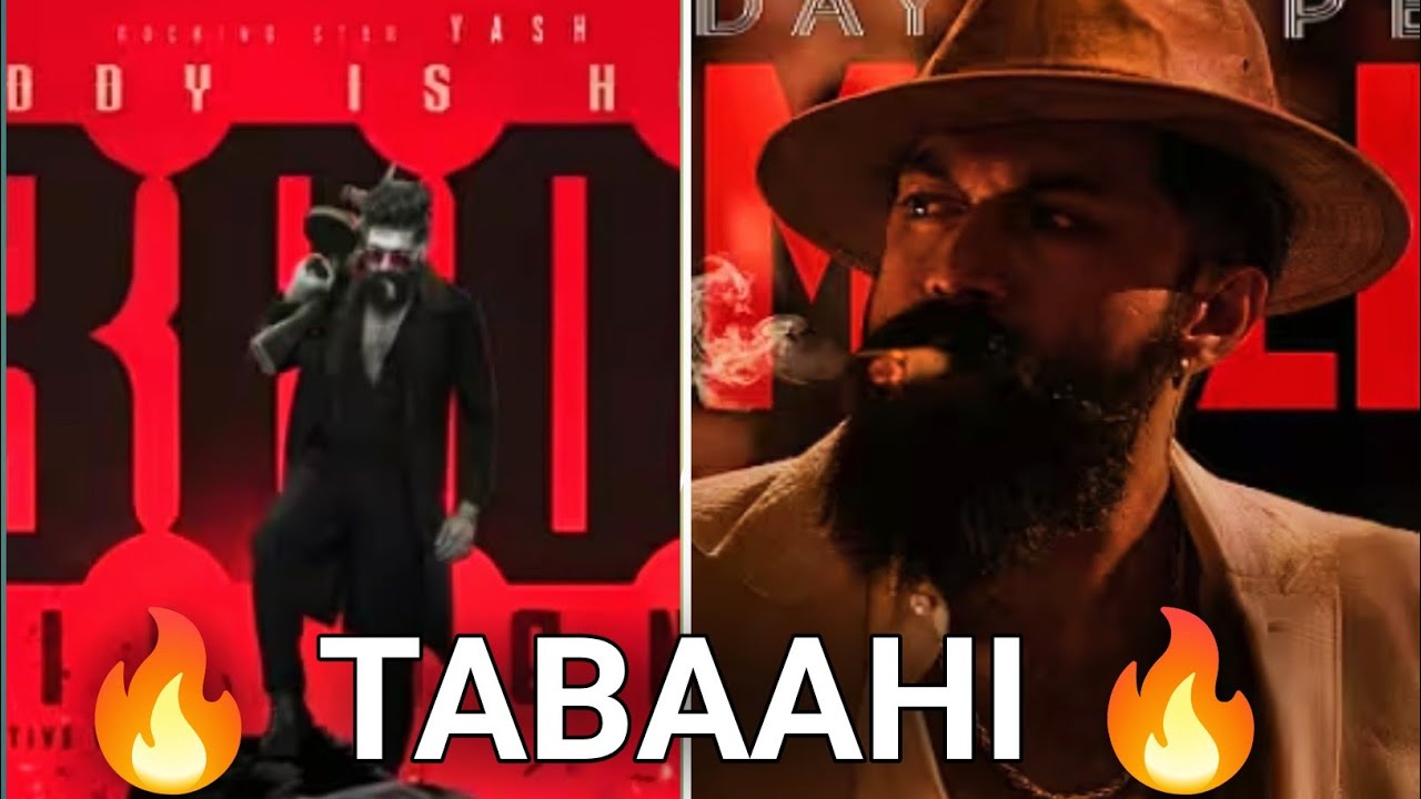 Toxic trailer 🤬🔥#toxic #yash #south 