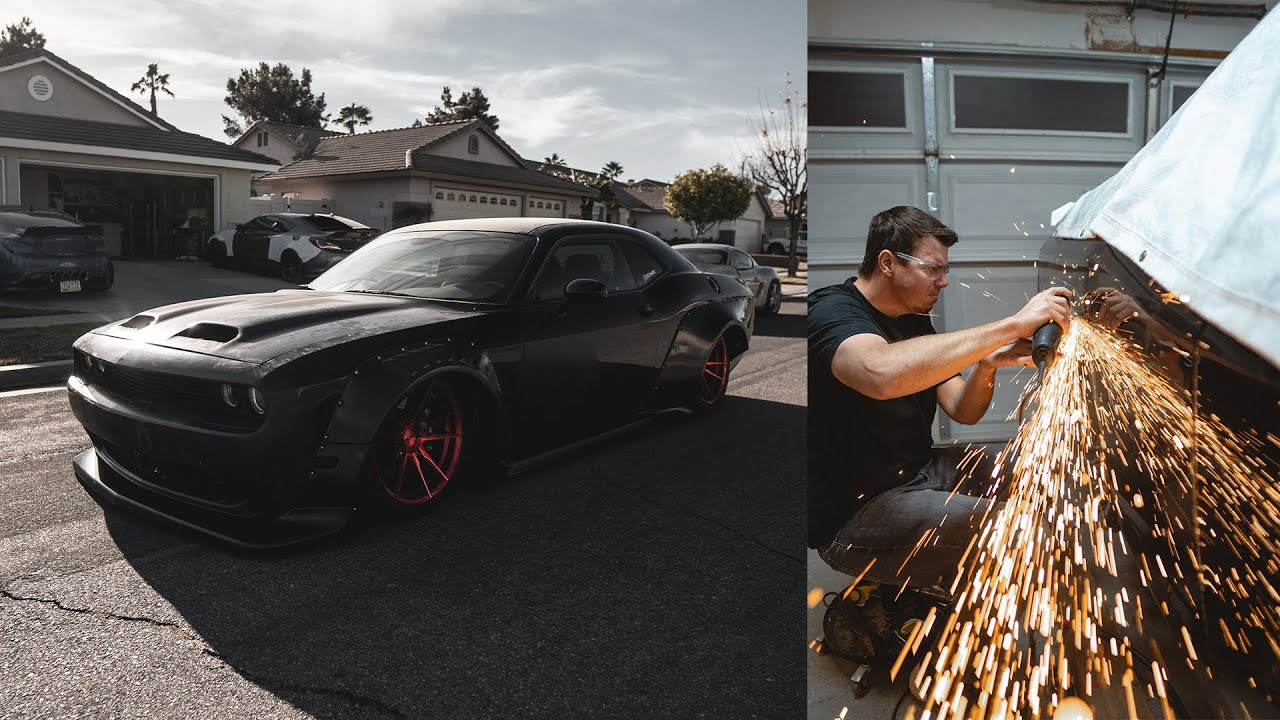 $5,000 Plastic Widebody kit?! | Shirokai Challenger install