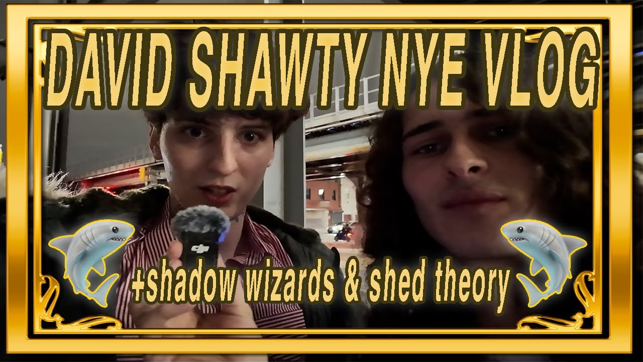 David Shawty NYE Vlog (w Shadow Wizards + Shed Theory)