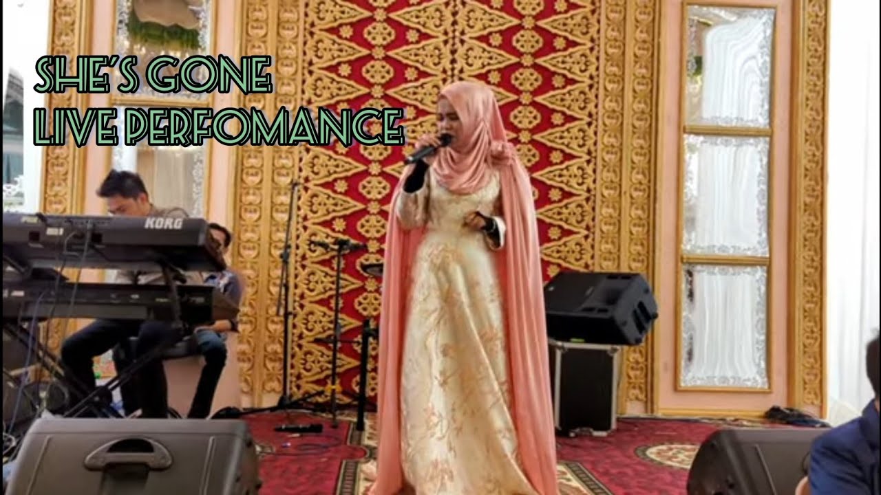 SHE'S GONE LIVE PERFOMANCE SAWAHLUNTO ( wedding 18 november 2021)