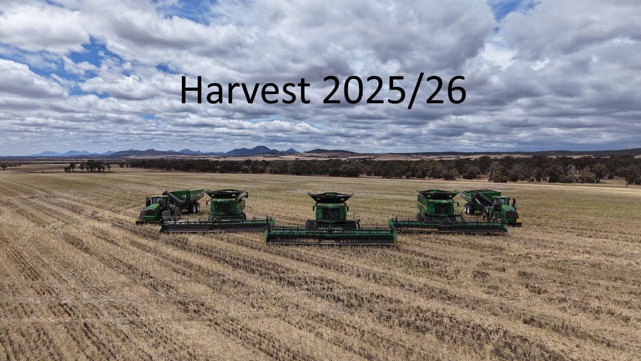 Harvest Season 2025/26 in Australia 🇦🇺 | 10500ha of canola/barley and wheat