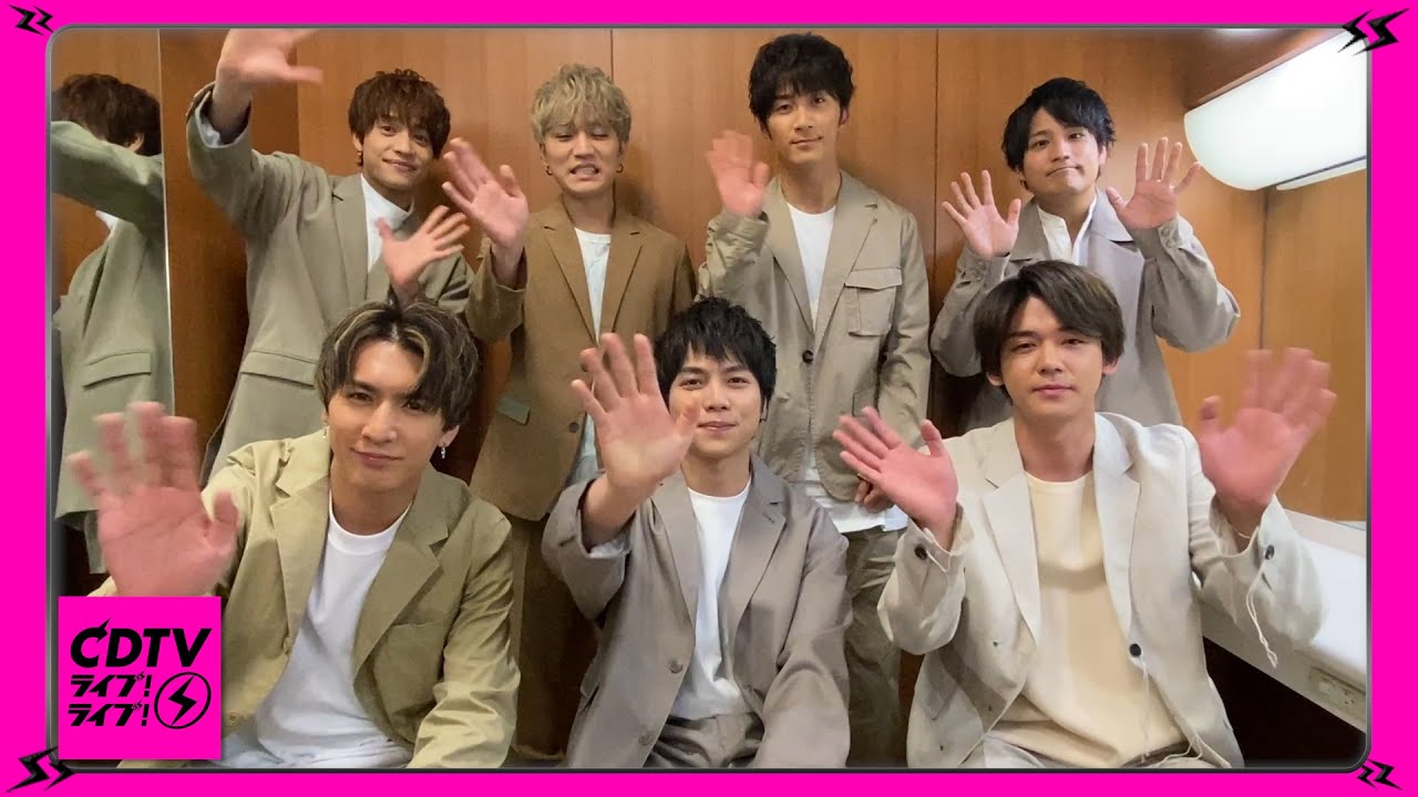 【CDTV】ジャニーズWEST★CDTVライブ！ライブ！出演直前♪SPコメント