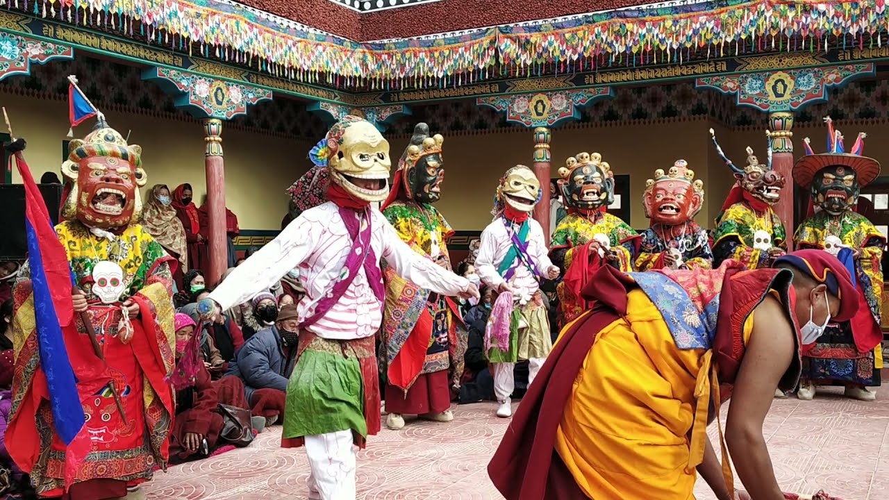 AATSERAK | SKELETON | CHEMREY WANGCHOK | MASK DANCE | CHEMREY | LEH | STANZIN SS | CHAMS | LADAKH