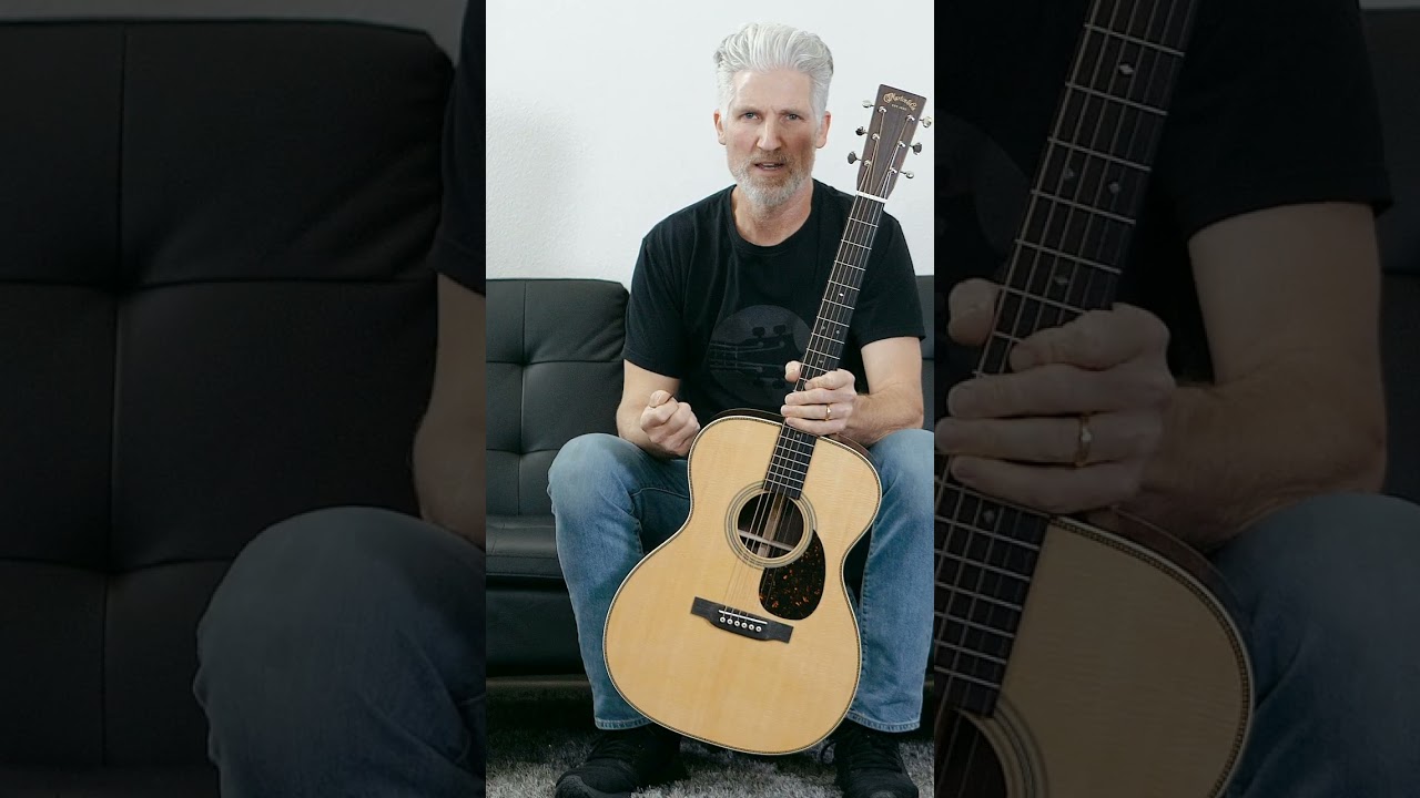 Martin D-28 and OM-28 Acoustic Guitars Comparison Demo