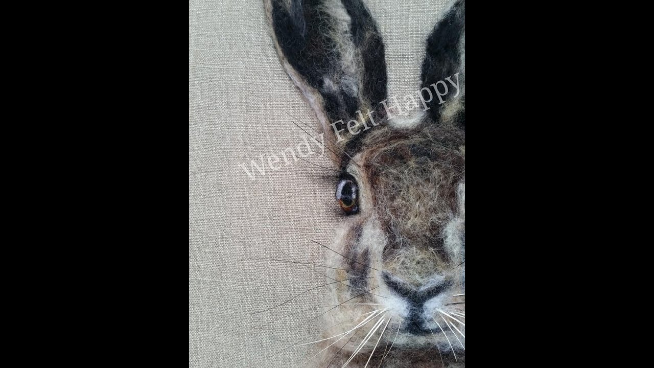How to make 'Wendy Whiskers' for your needle felt animal projects