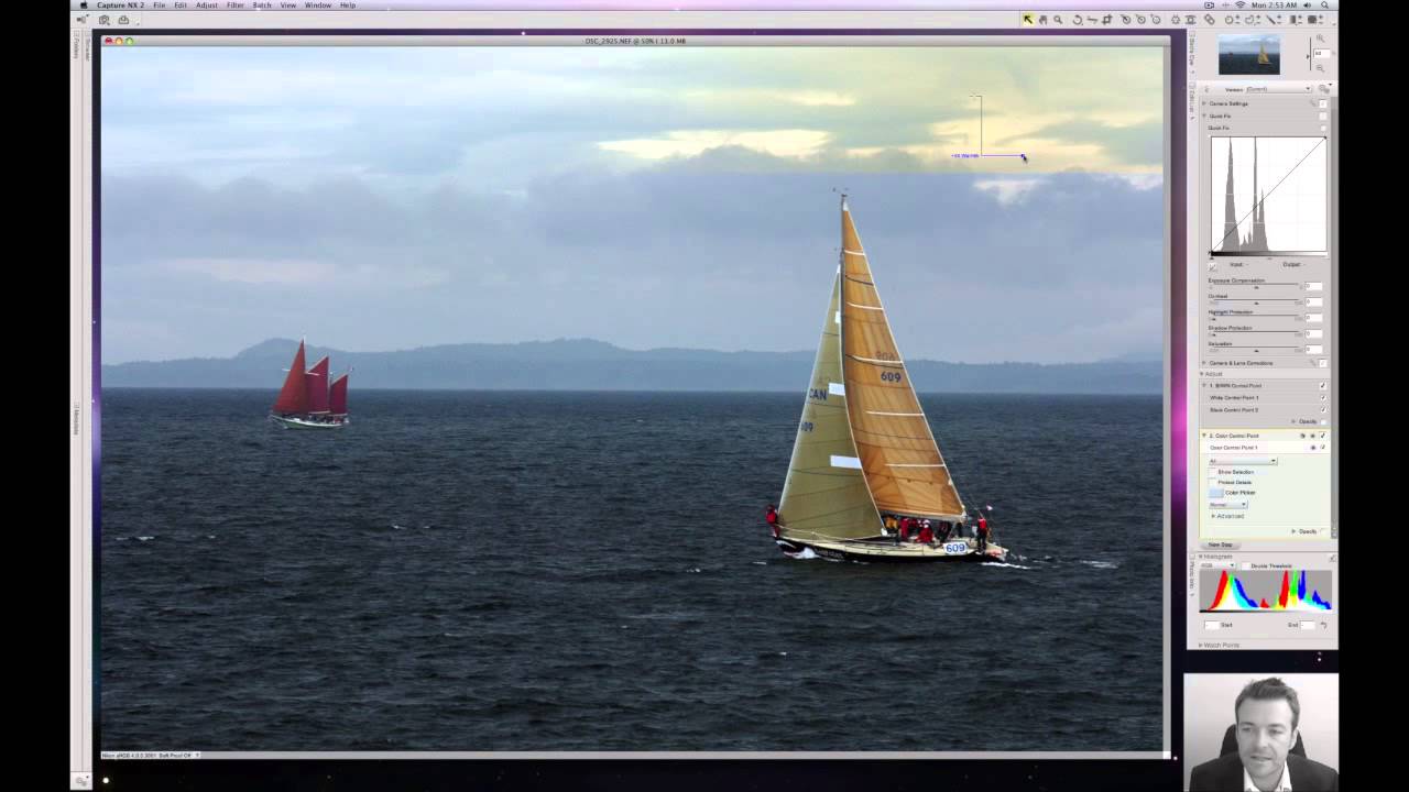 Nikon Capture NX2 Tutorial - Perfect Contrast with Double Threshold with Kristian Bogner