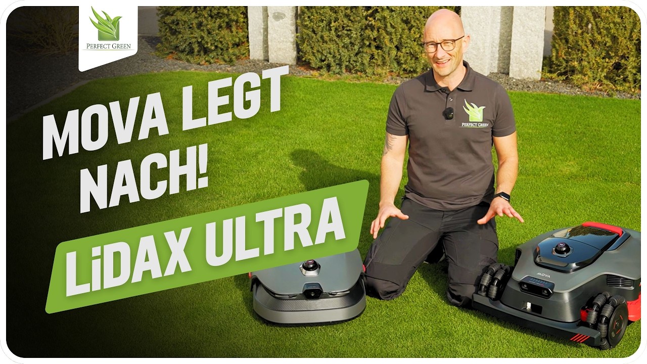 🌱 MOVA LiDAX Ultra 1200 & 2000 AWD vorgestellt: Die neuen LiDAR-Mähroboter im Check 🌱