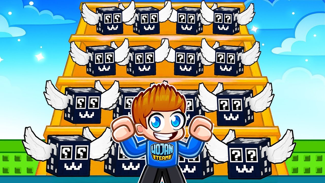 KUPIŁEM CAŁĄ BAZĘ SECRET LUCKY BLOCK za 50,000 ROBUX w Roblox! 🤑💰