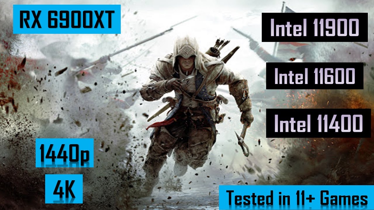 New Intel 11900 vs 11600 vs 11400 Benchmarks 11 games