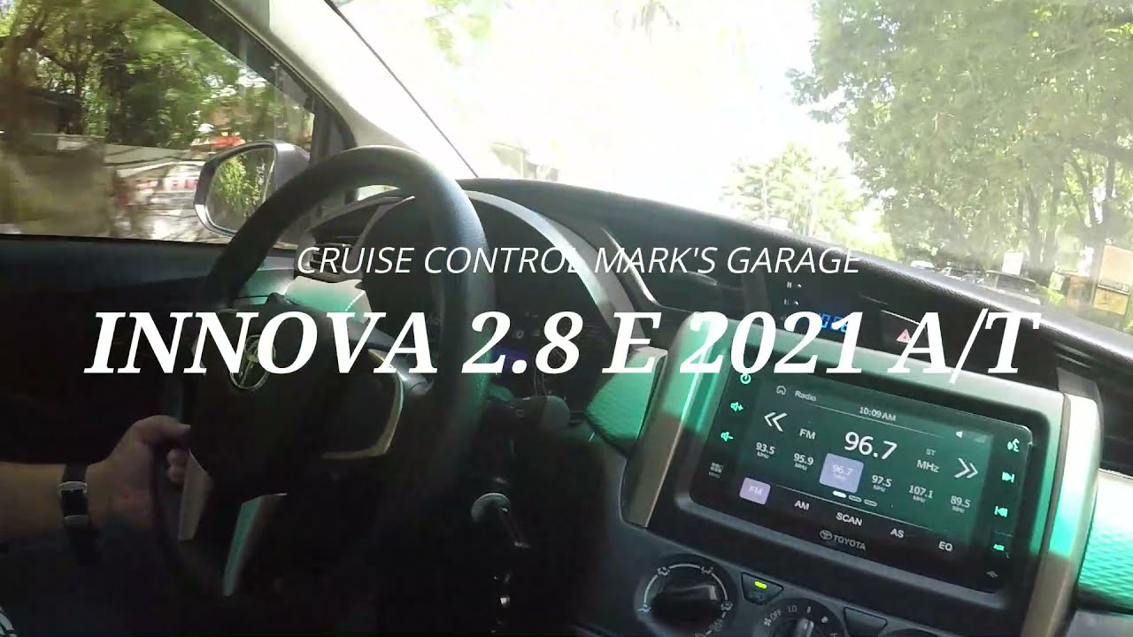 Innova 2.8 E Year 2021 A/T Philippines Cruise Control Installed