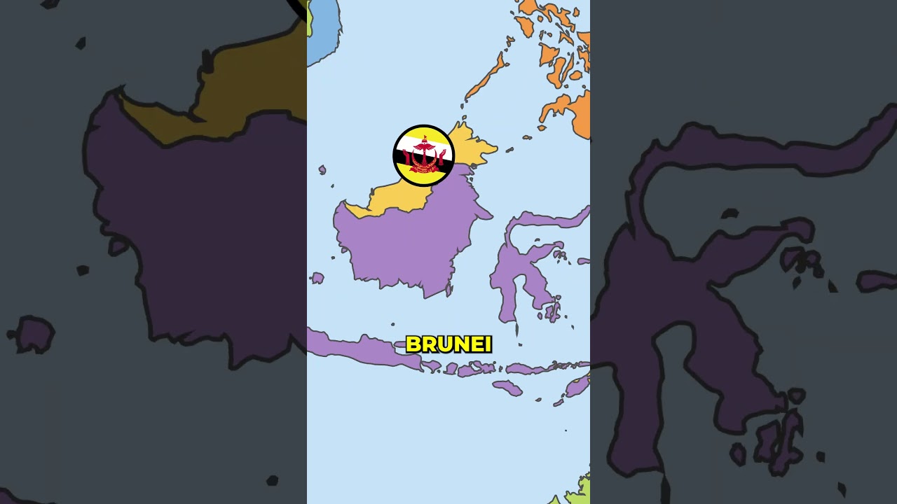 The 15 Unique Countries of the World! #geography #maps #countries