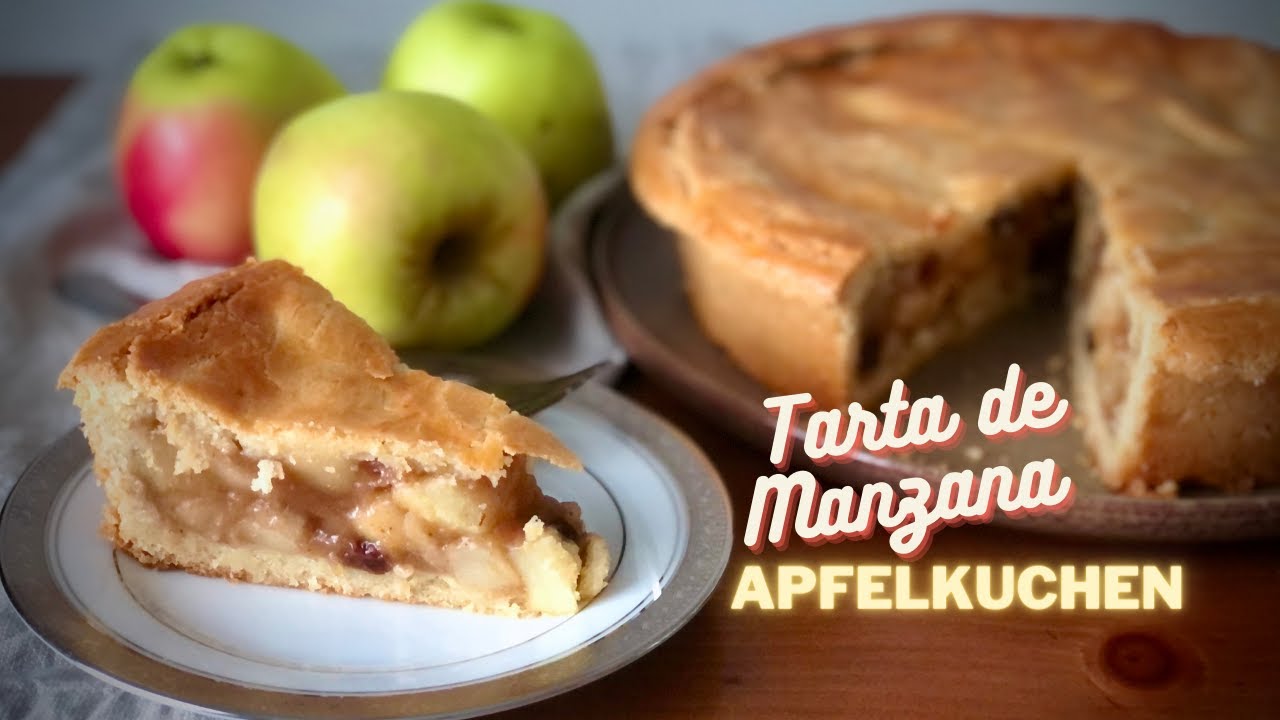 TARTA DE MANZANA ALEMANA | Apfelkuchen 🍎🍎