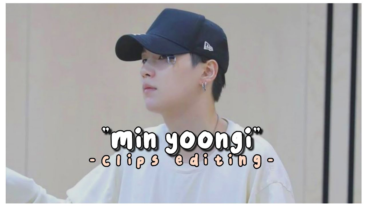 min yoongi clips for edits