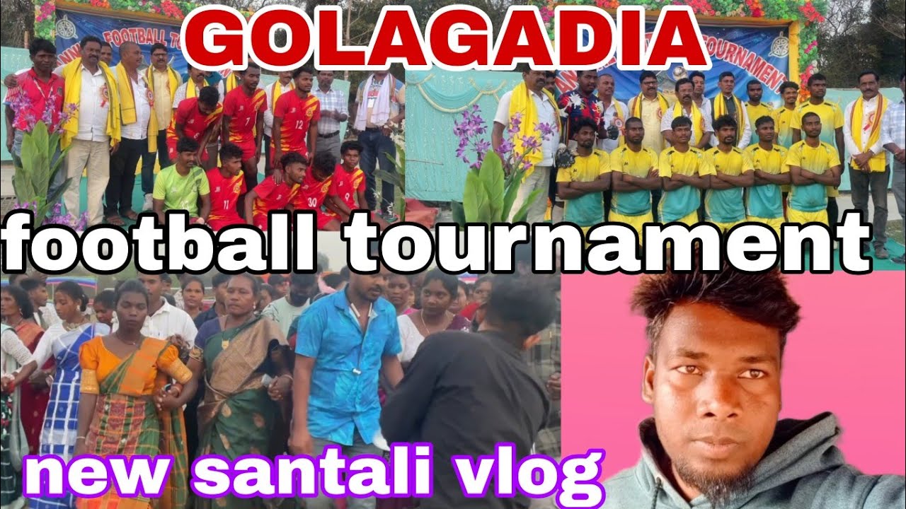 GOLAGADIA FOOTBALL FINAL DAY || New Santali Vlog 2026 @APKstComedyKing 