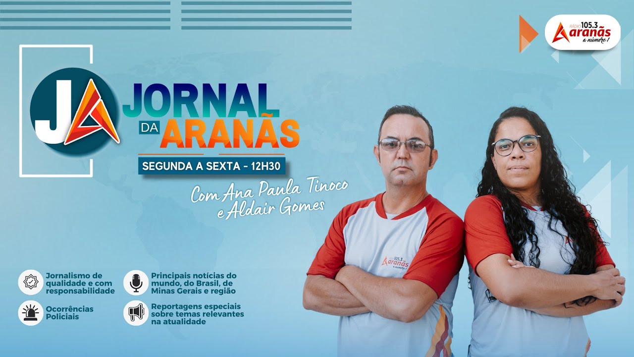 JORNAL DA ARANÃS🎙️ | 10/02/2026