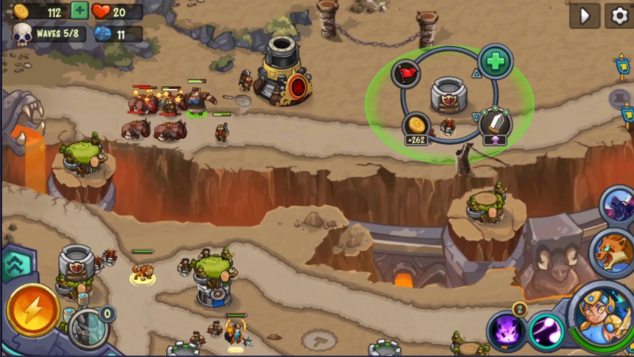Separation Walls - King of Defense: Merge TD Gameplay