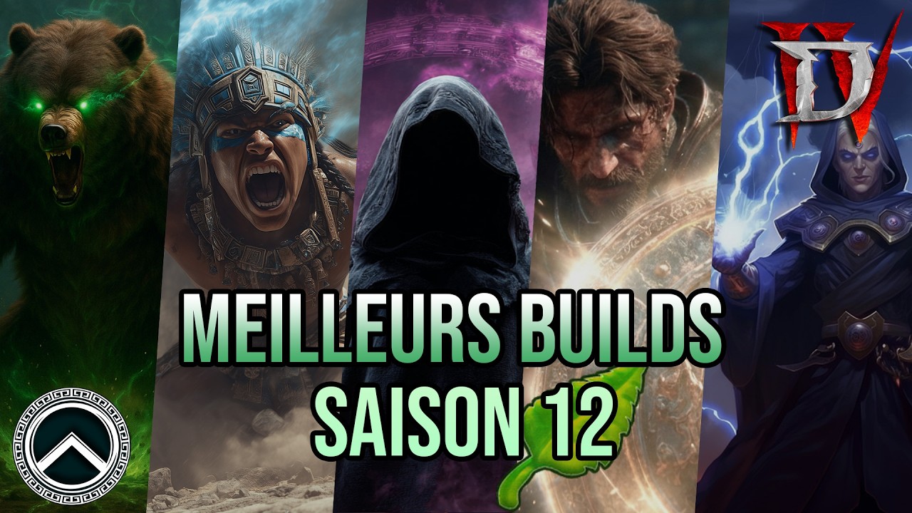 SAISON 12 ► MEILLEURS BUILDS PAR CLASSE ★ DIABLO 4