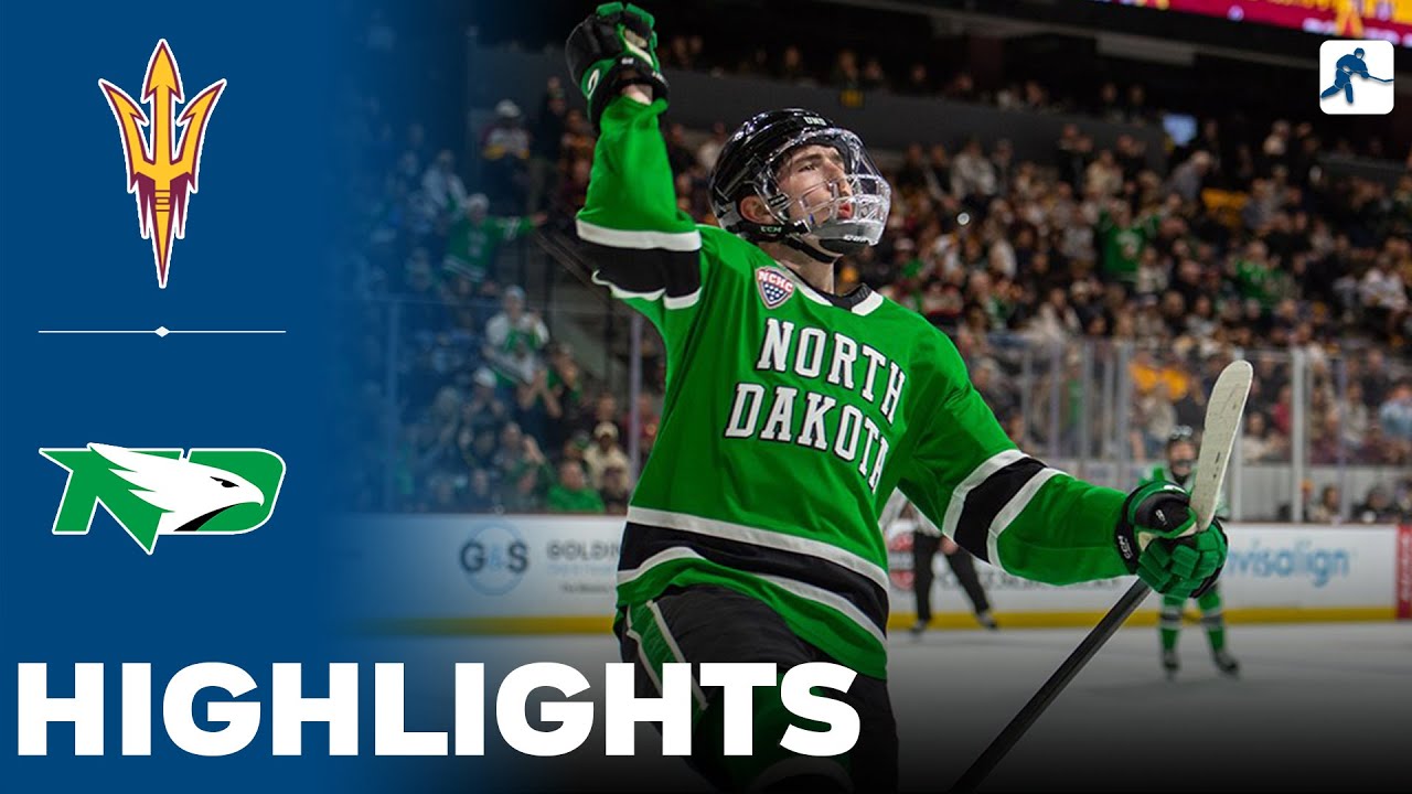 Arizona State vs North Dakota | NCAA College Hockey | Highlights - January 23, 2026