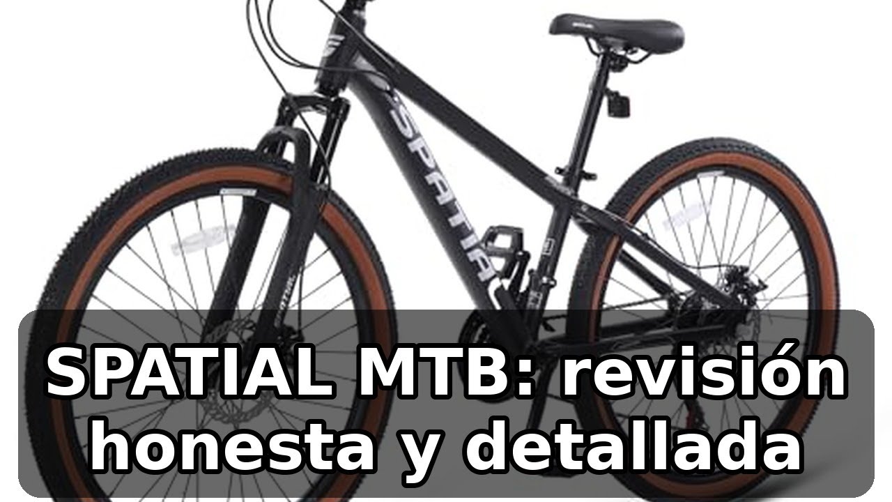 Revisión completa de la SPATIAL MTB Bicicleta de montaña: cuadro ligero y cambios fiables