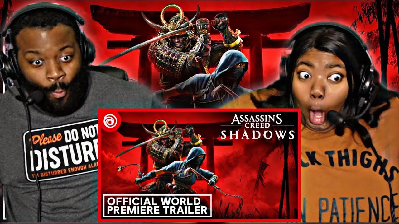Assassin's Creed Shadows: Official World Premiere Trailer REACTION 🧑🏾‍💻‼️