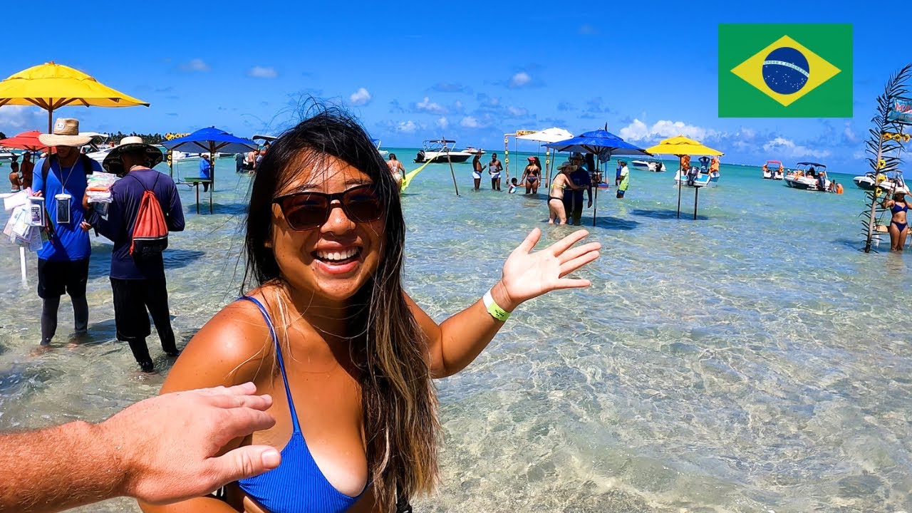 SHOCKED! By the bluest water in Brazil 🇧🇷