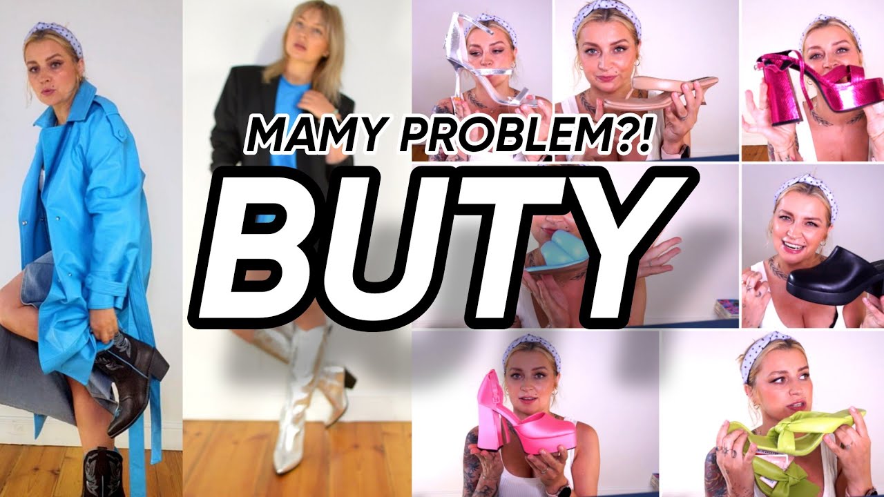 🔴OMG! BUTY WIELKI HAUL + MIERZYMY - SZPILKI, OBCASY, KOWBOJKI, KLAPKI, PLATFORMY, KOZAKI ThePinkRook
