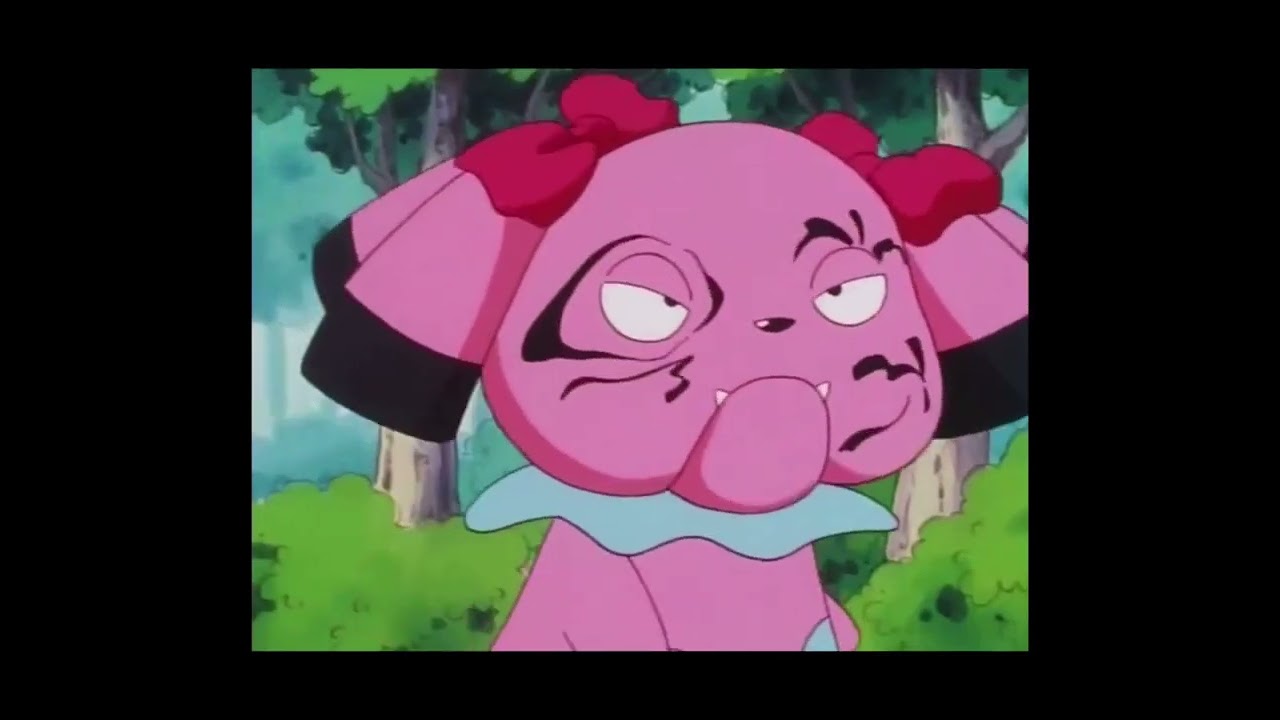 Snubbull steals Jigglypuff's marking pen