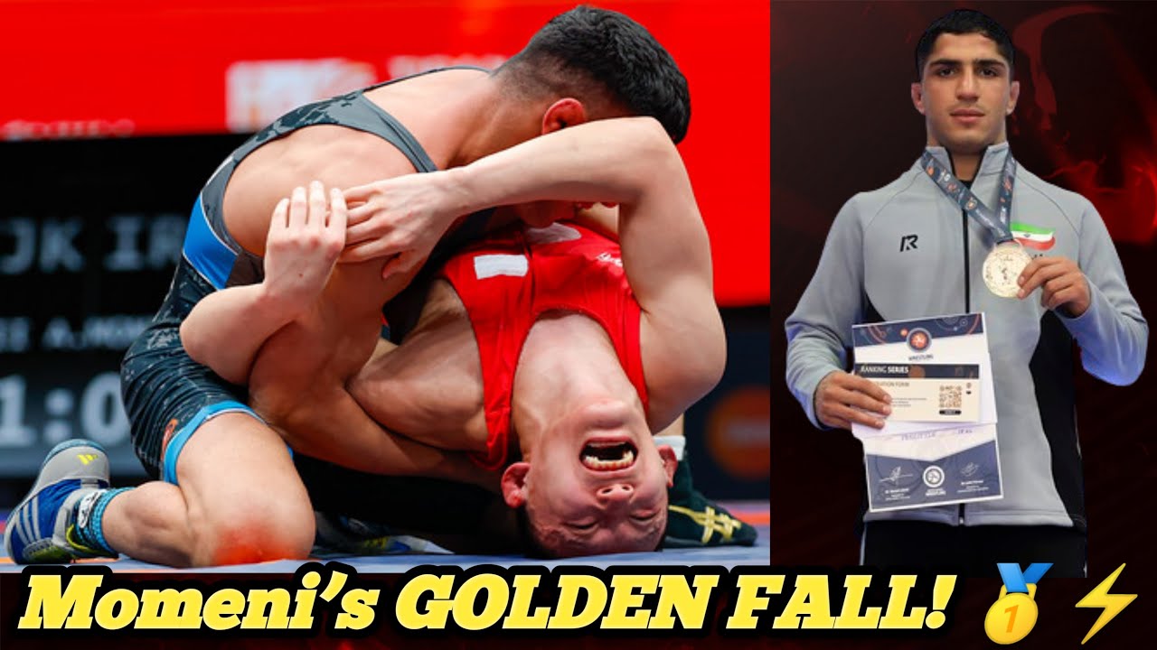 Ali Momeni STUNS 57kg Field &ndash; GOLD with INSANE Fall! 🥇🔥