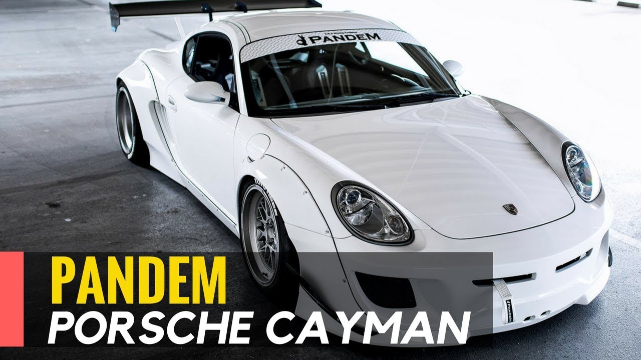 Pandem Porsche 987 Cayman от тюнеров KM Performance