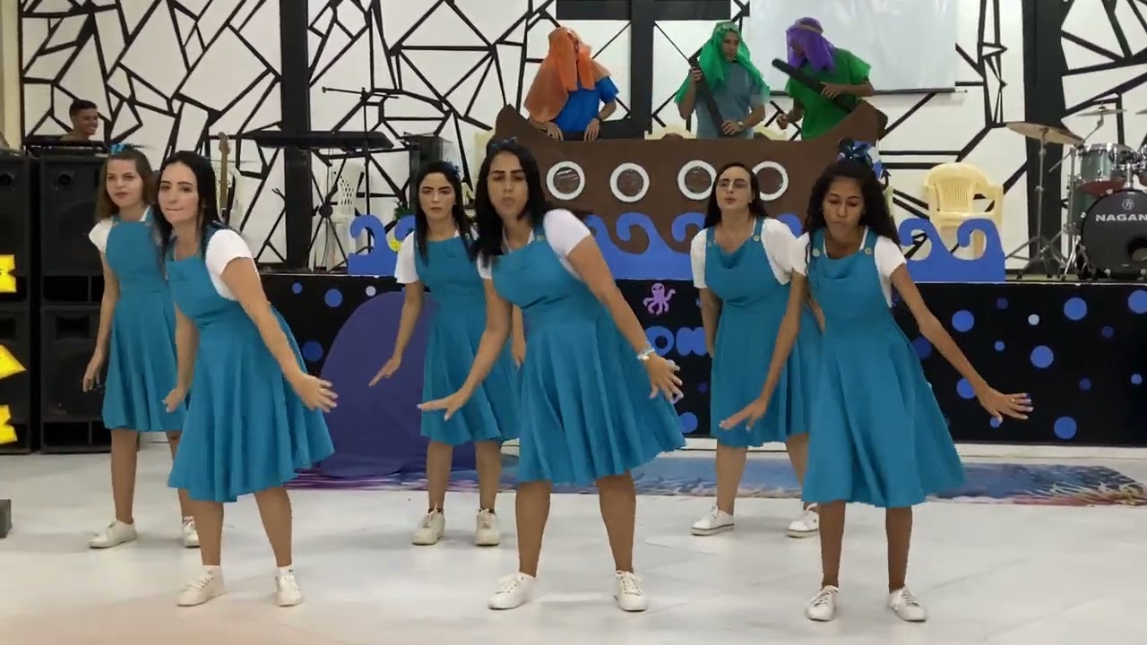 O Barco Balançou - Aline Barros | Coreografia