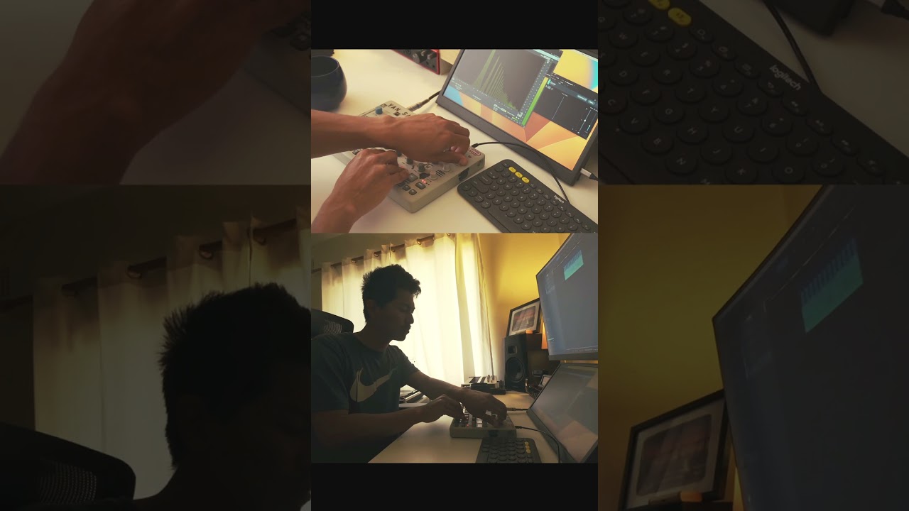 Making Music ASMR #soundscape #elektronmodelcycles