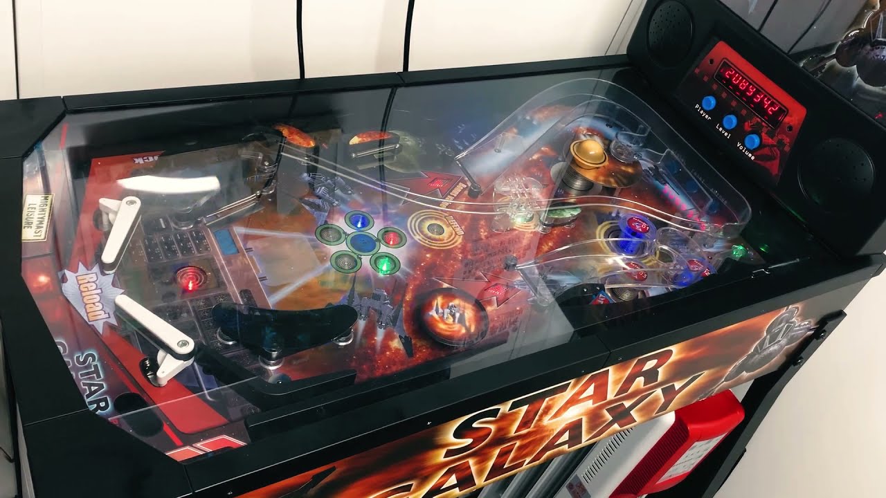 家庭用ピンボールマシン「Star Galaxy Professional Pinball」