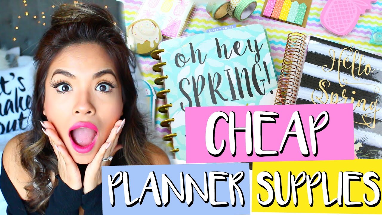 Where To Find Cheap Planner Supplies | Belinda Selene