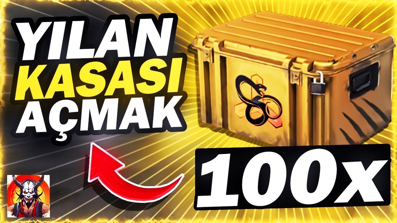 100 ADET YILAN KASASI AÇIYORUZ! - CS2 KASA AÇILIMI
