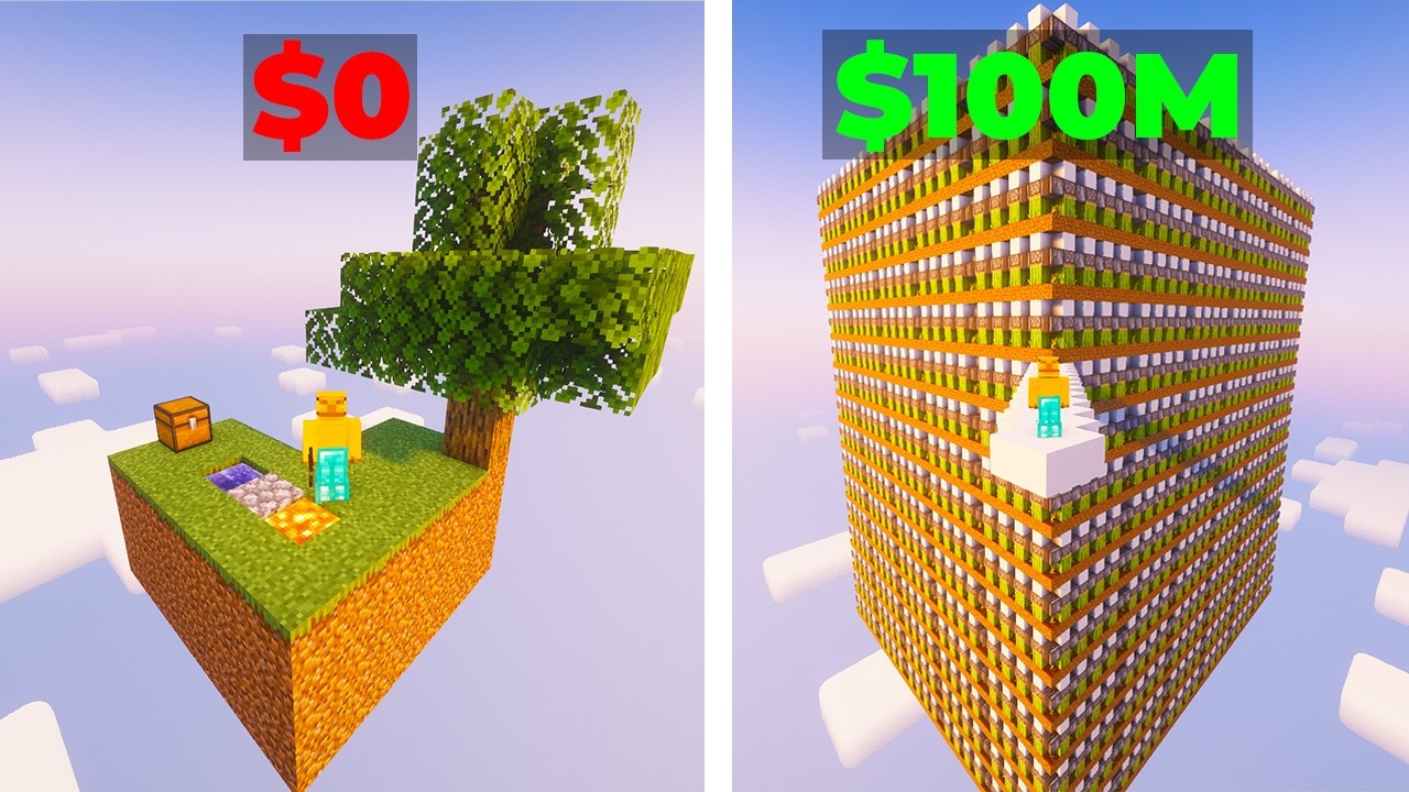 MAKING 10M FROM A SKYBLOCK ISLAND (DONUT SMP)