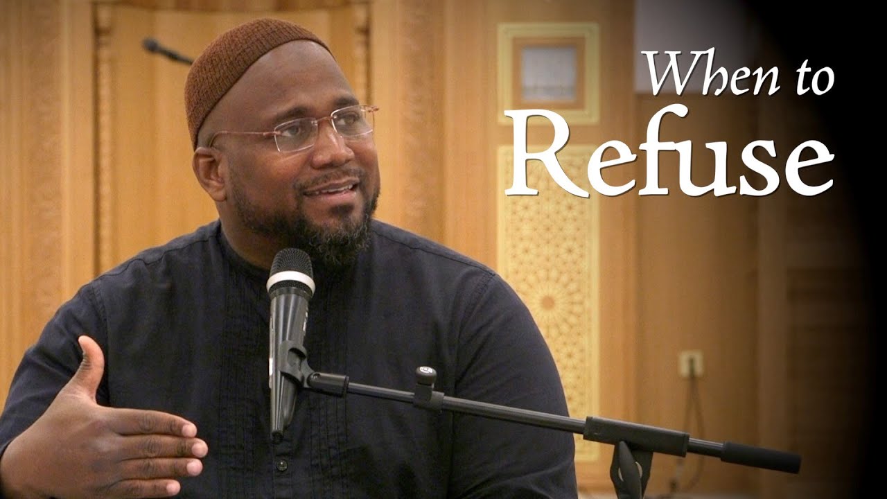 When to Refuse – Adeyinka Mendes