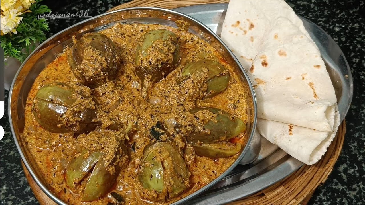 ಉತ್ತರ ಕರ್ನಾಟಕದ ಸ್ಪೆಷಲ್ ಬದನೆಕಾಯಿ ಎಣ್ಣೆಗಾಯಿ ಪಲ್ಯ,ರೊಟ್ಟಿ 👌👌🦋🦋✨✨#super and tasty 👍👍