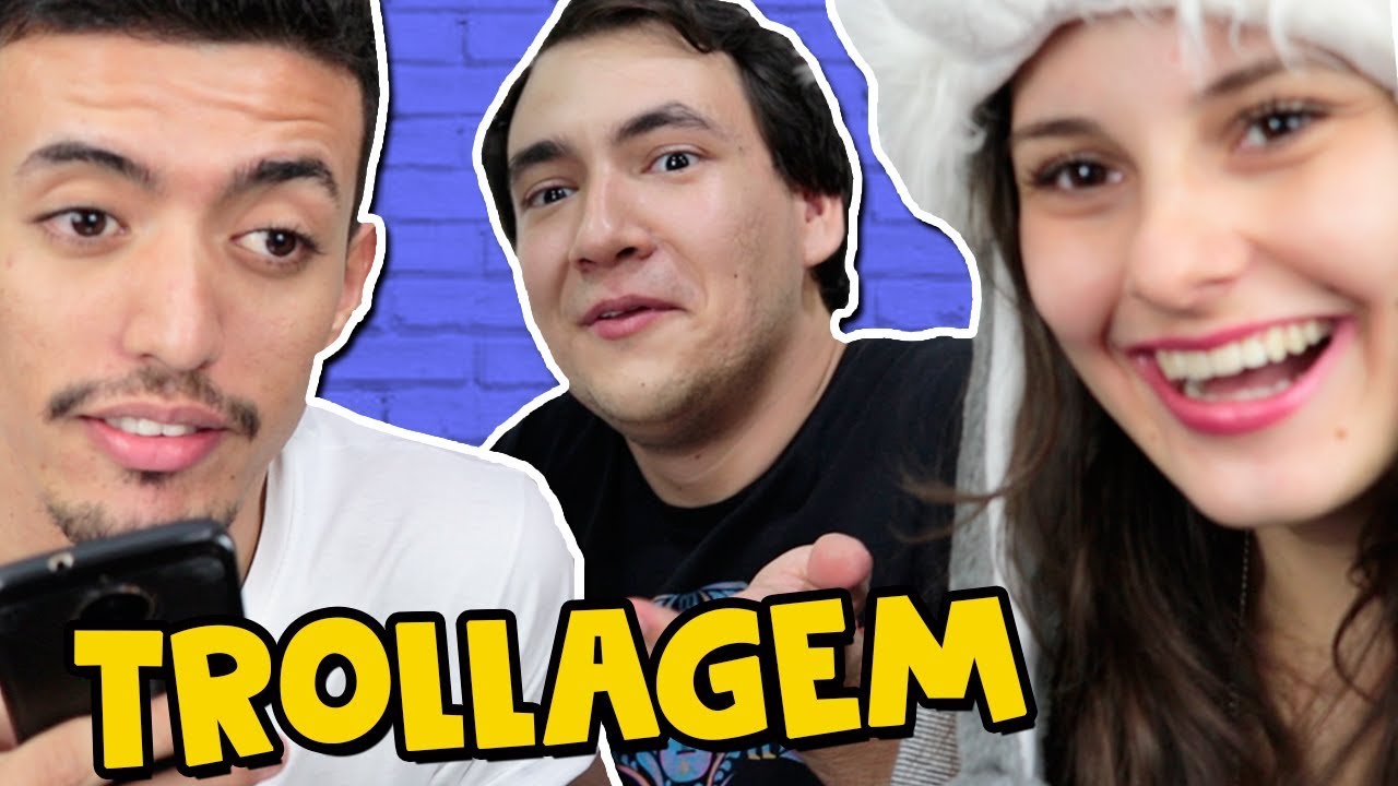 TROLLANDO YOUTUBERS DE TRÁS PRA FRENTE | MMB