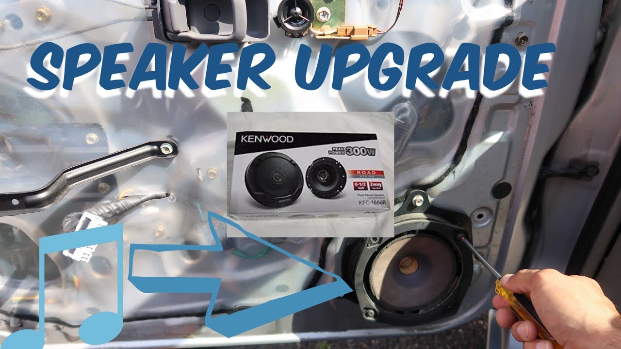 Front Speaker installation: 1999 Nissan Altima