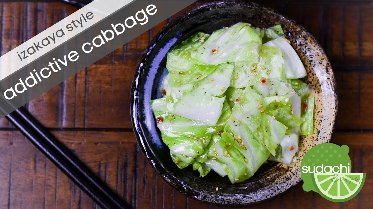 Japanese Izakaya Style Cabbage #shorts