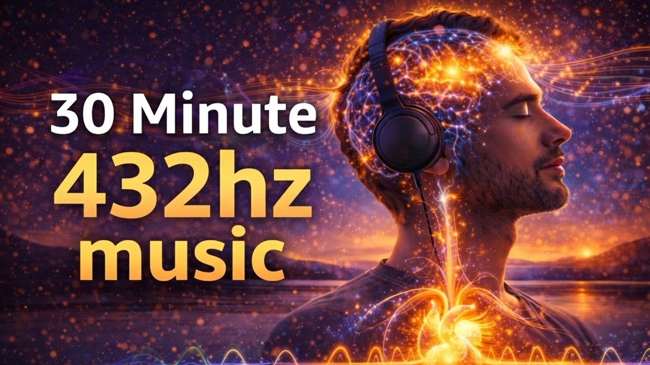 30 minute 432Hz Healing Frequency • Cleanse Your Aura and Reset Your Energy